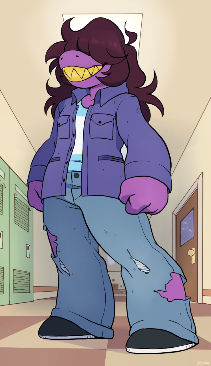 yellowdraws:“How do you feel about losing your face?”