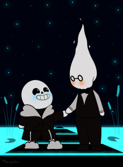 undertaletale: 💛A walk for waterfall💙  Time to post this. 