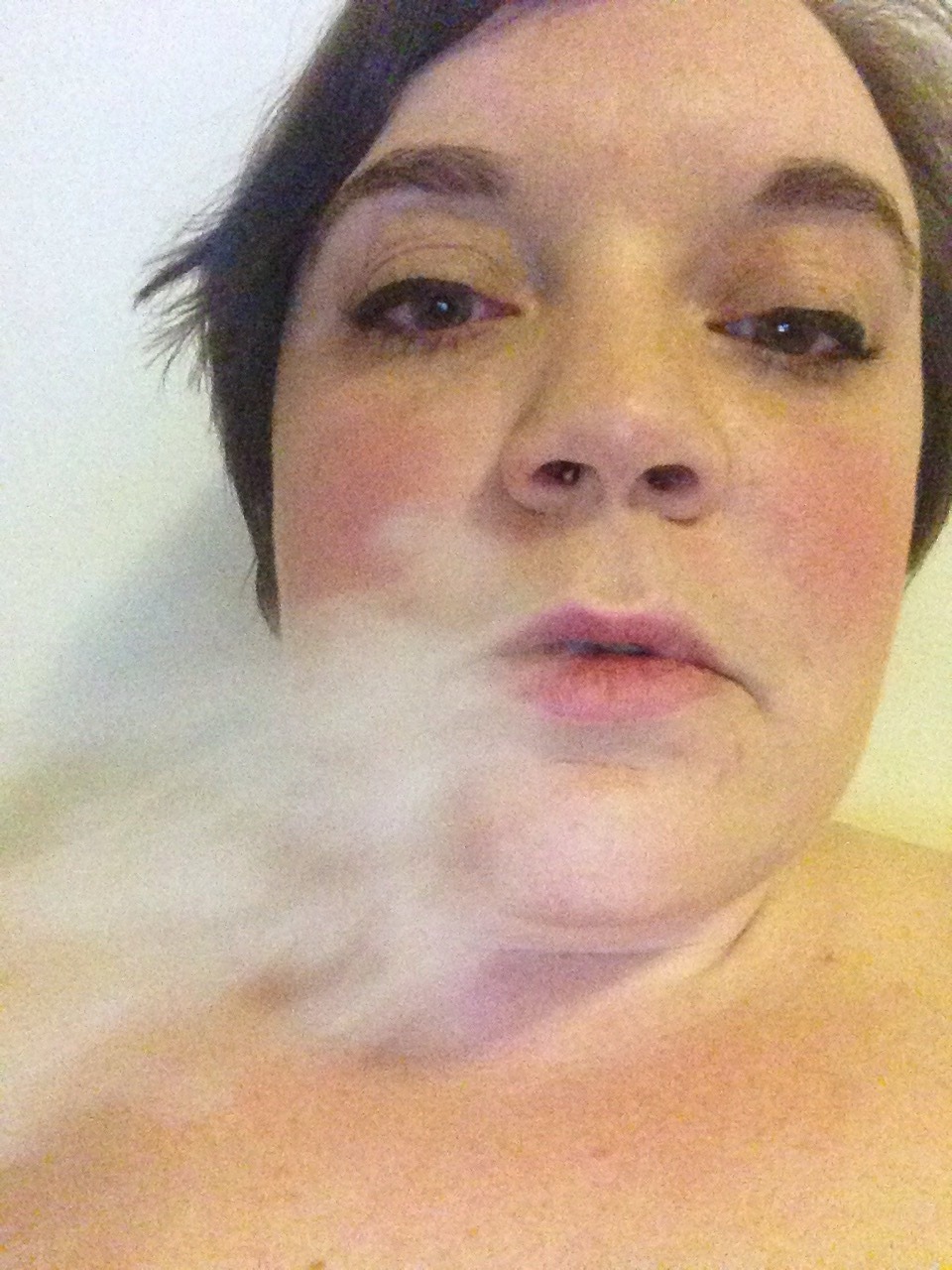 awkward-panda-is-awkward:Some selfies I sent to a special guy tonight. Hope he doesn’t