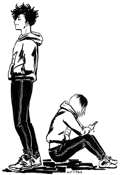 faireel:kuroken is the reason for all of my pain and happiness alike