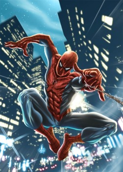 redcell6:  Spider-Man by Marco Chechetto