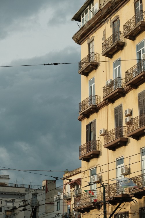 I'm Running On Not Enough Sleep And Way Too Much Filter Coffee But Pretty Napoli Buildings Need To Be