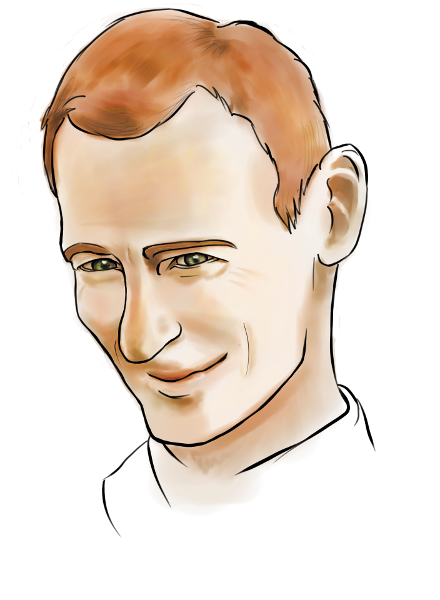 Haven’t touched my tablet in AGES, so I decided that drawing Jed Brophy could be an excellent 