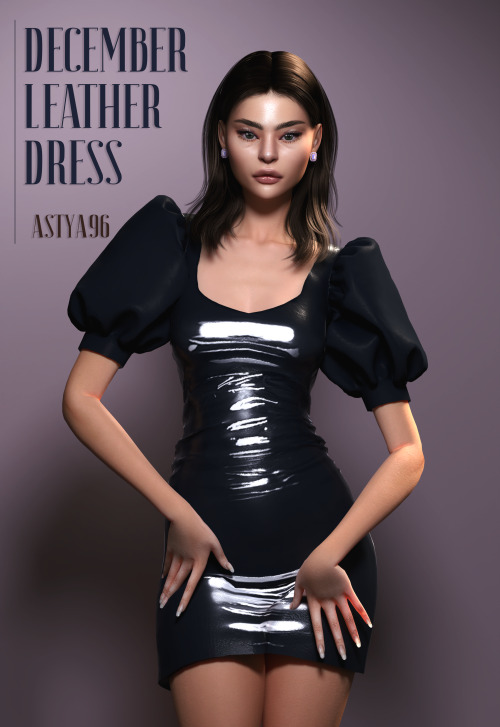 astya96cc:December Leather Dress40 swatchesnew meshcustom thumbnail​sHQ compatibledress categoryteen