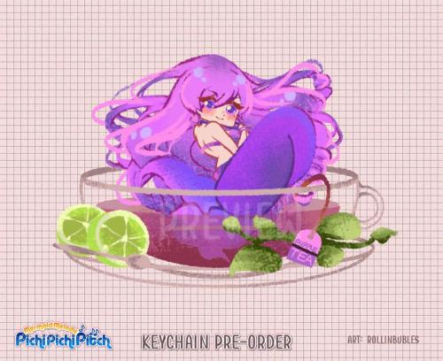 rollinbubbles:PRE-ORDER! Mermaid Melody Pichi Pichi Pitch ~ Acrylic Epoxy Keychain !IMPORTANT: THIS 
