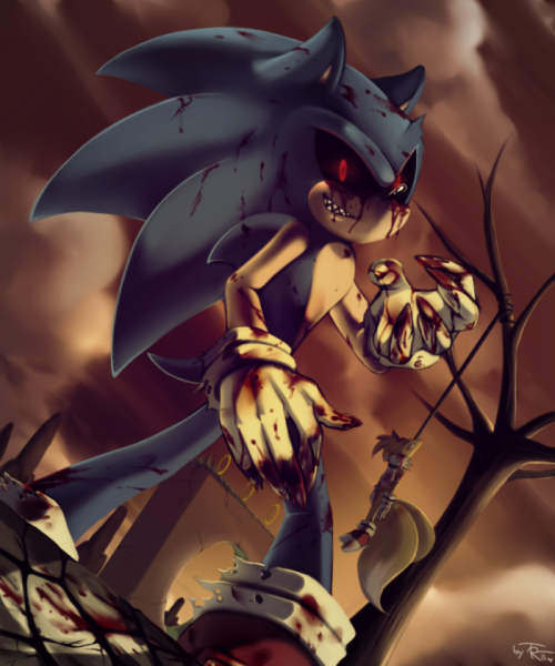 eiri-thehedgehog:  Sonic.EXE - END by ShinaiShadow