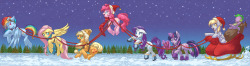 elrincondelpony:  Dashing Through The Snow