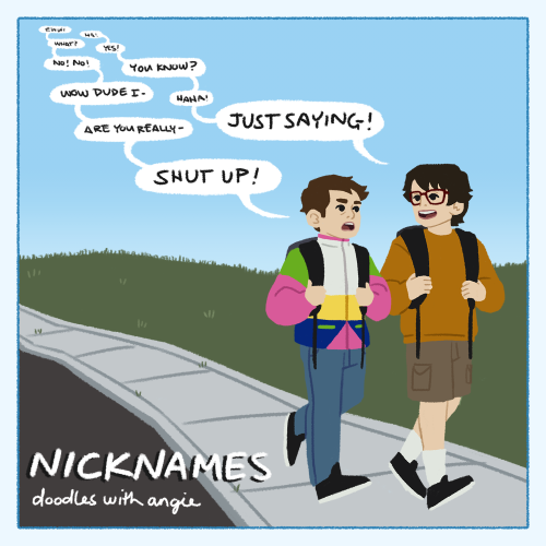 doodleswithangie:alexa play “that’s not my name” by the ting tings[image description: a comic drawn 