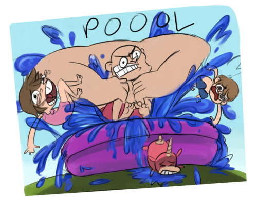 Porn Pics parallelpie:   Swimming anime you ask? Swimming