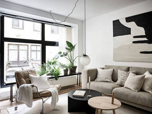 All Of The Neutrals | Goteborg, Sweden (Source: www.stadshem.se, Photos: JANNE OLANDER, Interior: GR