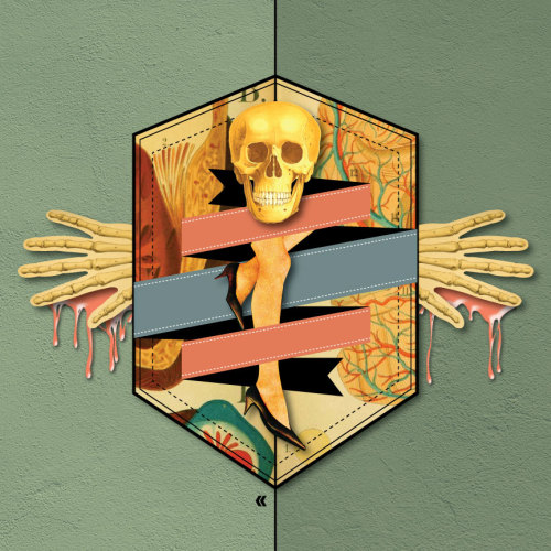 Coat of Arms collage Illustration by &lt;&lt; St Francis Elevator RIde