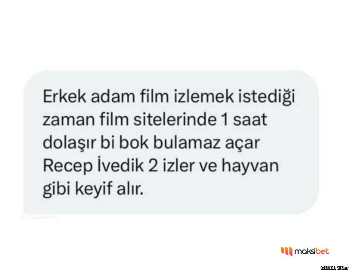 Erkek adam film izlemek...