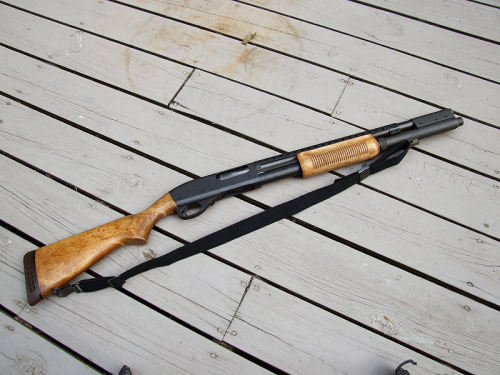 Porn Pics weaponslover:  Remington 870 With A Heat