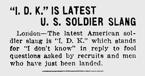 closet-keys: xandrachantal: yesterdaysprint: The Wichita Beacon, Kansas, August 9, 1918 imagine goin