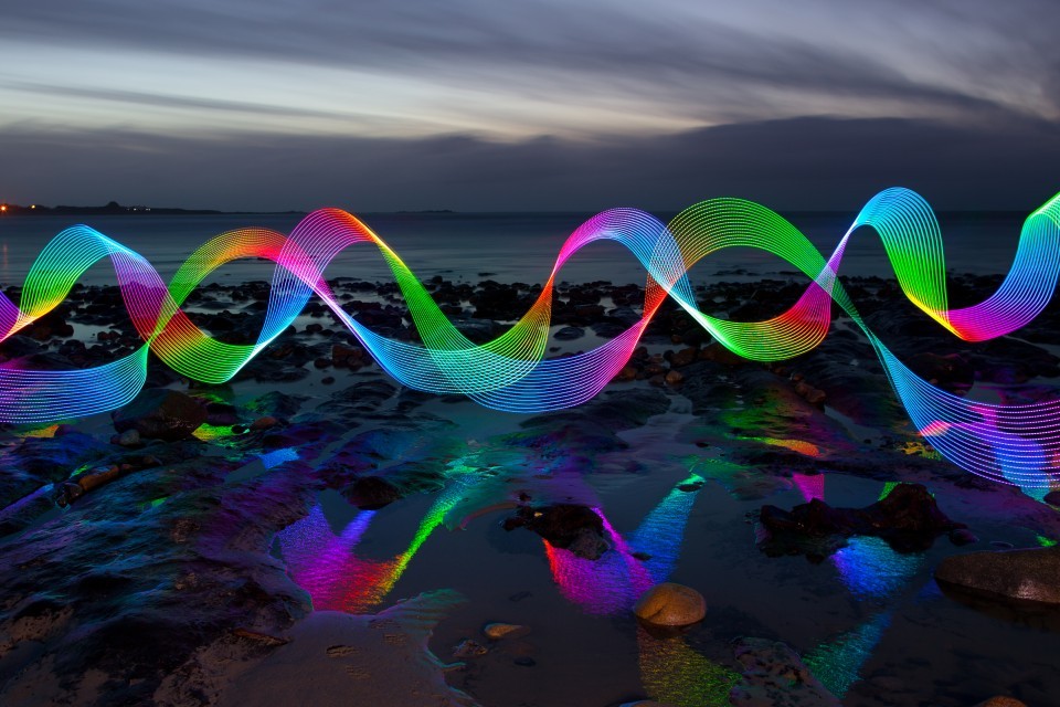 Light paintings by David Gilliver  My Light Paintings are all created using very