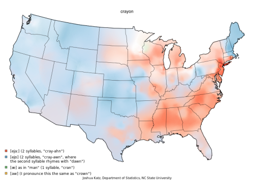 cheatsheet:npr:(via 22 Maps That Show The Deepest Linguistic Conflicts In America)Joshua Katz, a Ph.