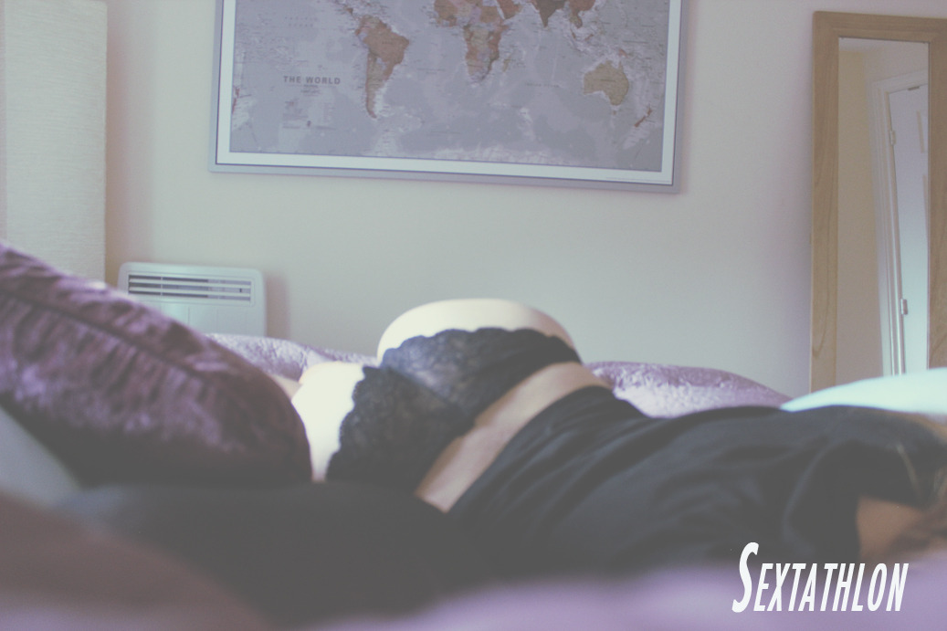 sextathlon:  Yeah, we have a huge canvas of the world map on our wall. 