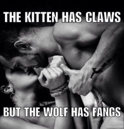 xlilxspookyxkittenx:  🐾 Kitten needs her Wolf 🐾