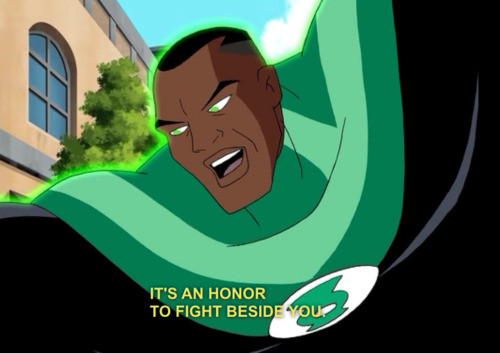 thegoddamazon:  raptorific:  I think John may have put up with the most shit of everyone in the DCAU