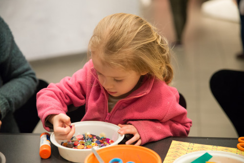 Tip Your Hat to Folk Art program, American Folk Art Museum, April 5, 2014. Families and Folk Art pro