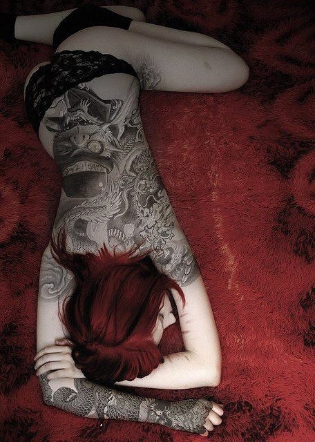 Women with tatoos