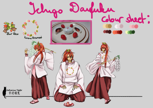 yukimuraruki-art: This is my entry for the Sweets Gijinka design contest which is running by  @pastr