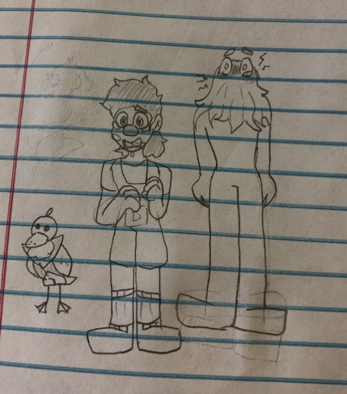 I Love These Three Scrunkly Boys- Hope You Like The Art!