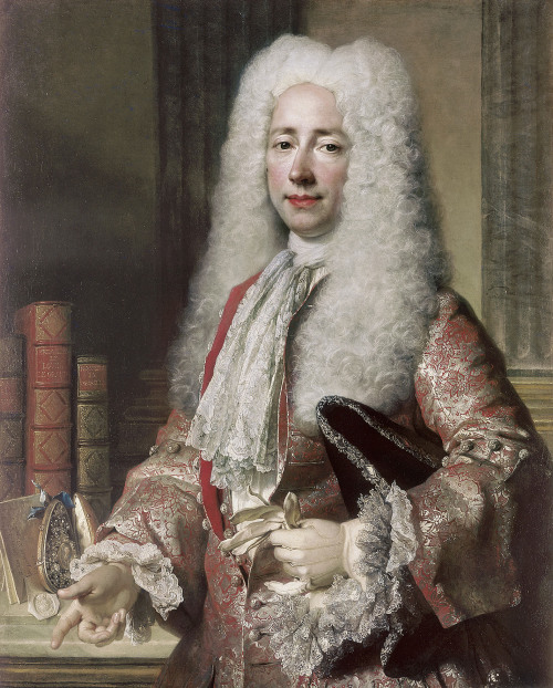 history-of-fashion:1724 Nicolas de Largillerre - Konrad Detlef von Dehn