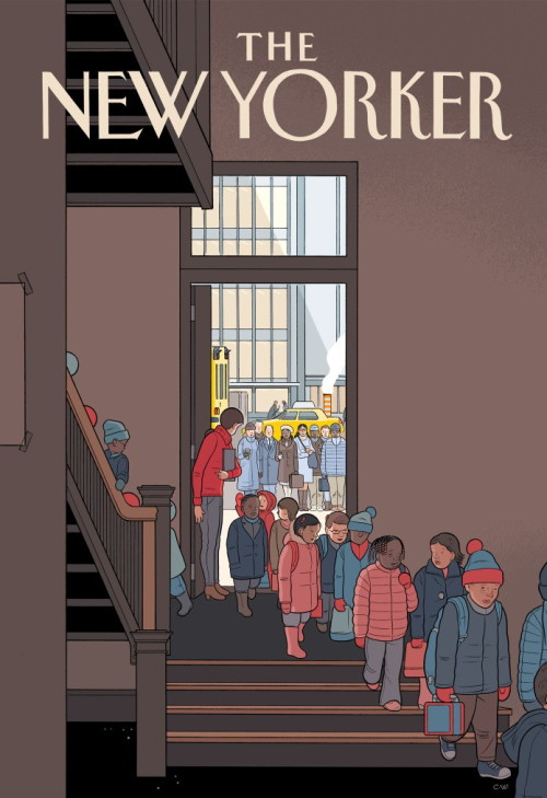 Chris Ware covers for the New Yorker