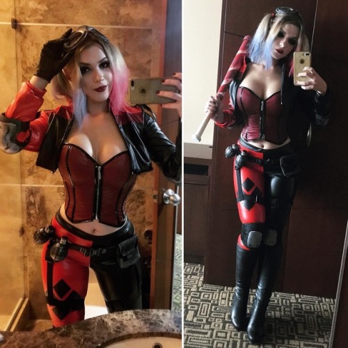 cosplayhotties:Captain Irachka as Harley Quinn