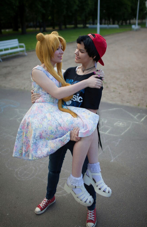 New photo, i’m very happy :3 This is my fav ship Seiya: me Usagi: Imperator Usagi cosplay Photo: S