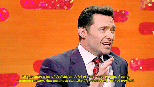 mad-love-for-thegreatestshowman: hughxjackman:    Won’t you miss looking like that