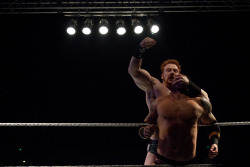 rwfan11:  Sheamus getting a little rough with Barrett …now this turns me on! :-)