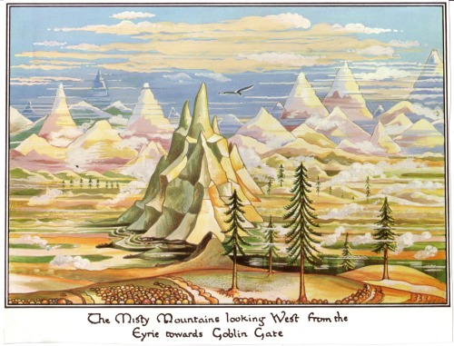 THE HOBBIT/LORD OF THE RINGS Illustrations By J.R.R. Tolkien Himself.
