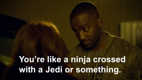 Incorrect Wynonna Earp QuotesBen: You’re like a ninja crossed with a Jedi or something.Tom: You’re l