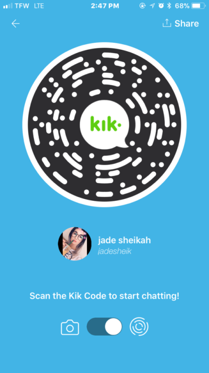 if you’re interested, add me on kik! i do custom pics/videos!