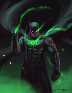 longlivethebat-universe:  GL Corps Batman Ming-Yin Wong