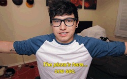poetrylaurens:  Jc goes to get pizza... so Lia decided to hop in front of the camera while he's gone (x)
