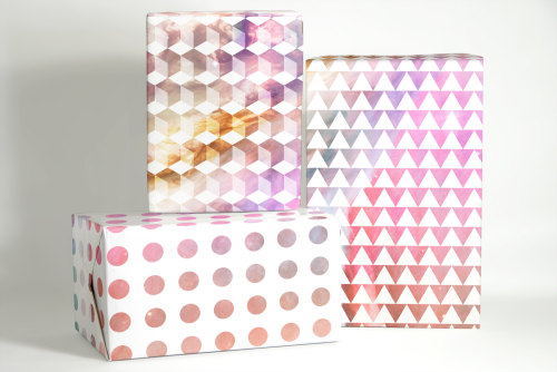 thegiantgayjellyfish:filmfaerie:sosuperawesome:Gift Wrap Sheets and Sets by Chroma Space Store on Et