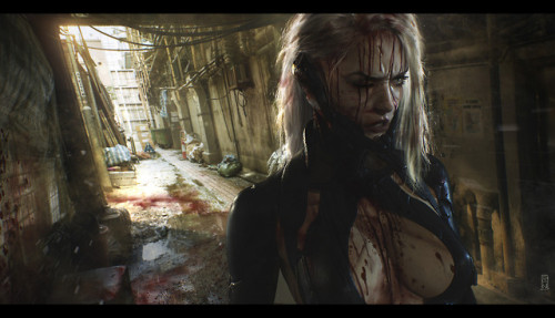 theartofmany:Artist: Soufiane IdrassiTitle: AFTERMATH“PERSONAL WORK”Very bloody…