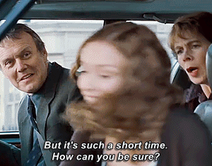 merelybeing:I think you know immediately. You know as soon as your eyes… Then everything that happen