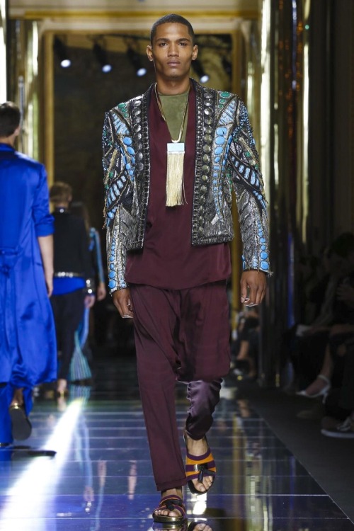 Balmain Menswear Spring Summer 2017 Paris