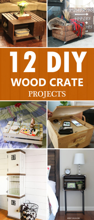 diytotry - 12 Amazing DIY Wood Crate Projects That ANYONE Can...