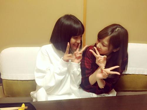 yoimachi:  Twitter / Suzu_Mg広瀬すず　佐野ひなこ