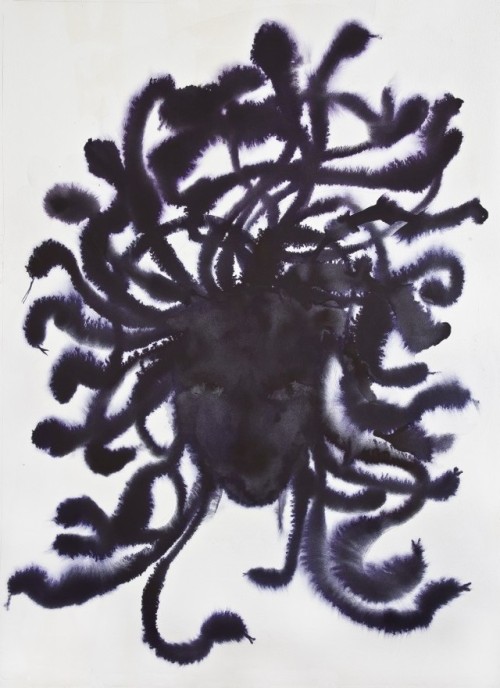 vjeranski: Lourdes Sanchez una Medusa ink on paper 21¨x 28¨