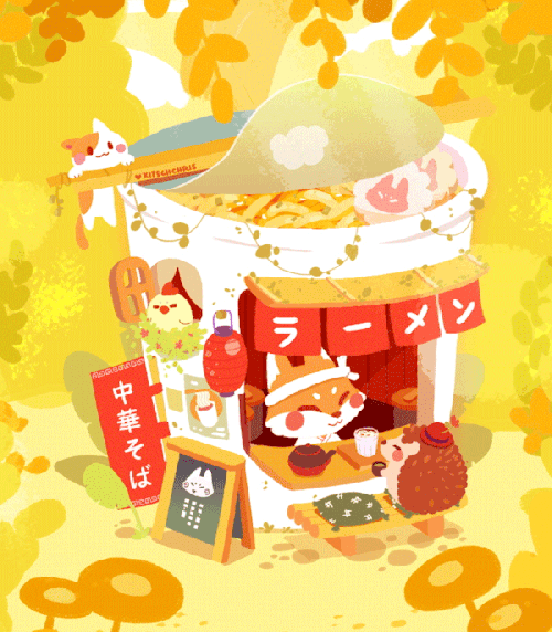 A Tiny Cup Ramen Shop, Deep In The Heart Of The Forest