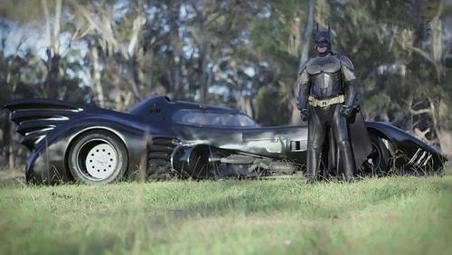 roguevsrogue:  ‘This guy [Zac Mihajlovi from Australia] built a 1989 Batmobile in his backyard and now completes Make-A-Wish requests and attends charity events as BATMAN.’BAMF!  Hats off to you good sir… Class act