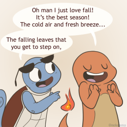 nekoama: Yay fall!