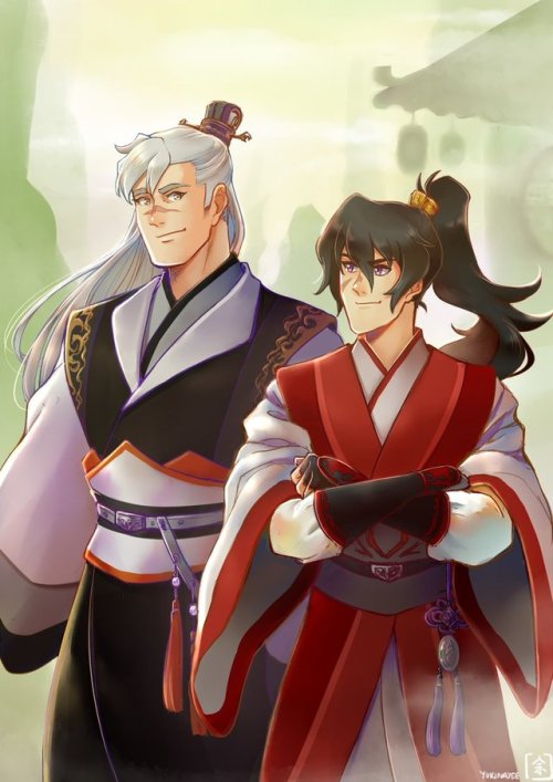 My mind ran off the moment i heard the chinese dub for S6E5Sheith Wuxia AUThey fell off a cliff, a s