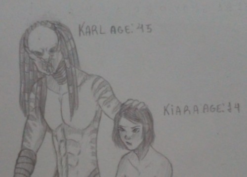 Kiara's Yautja Family